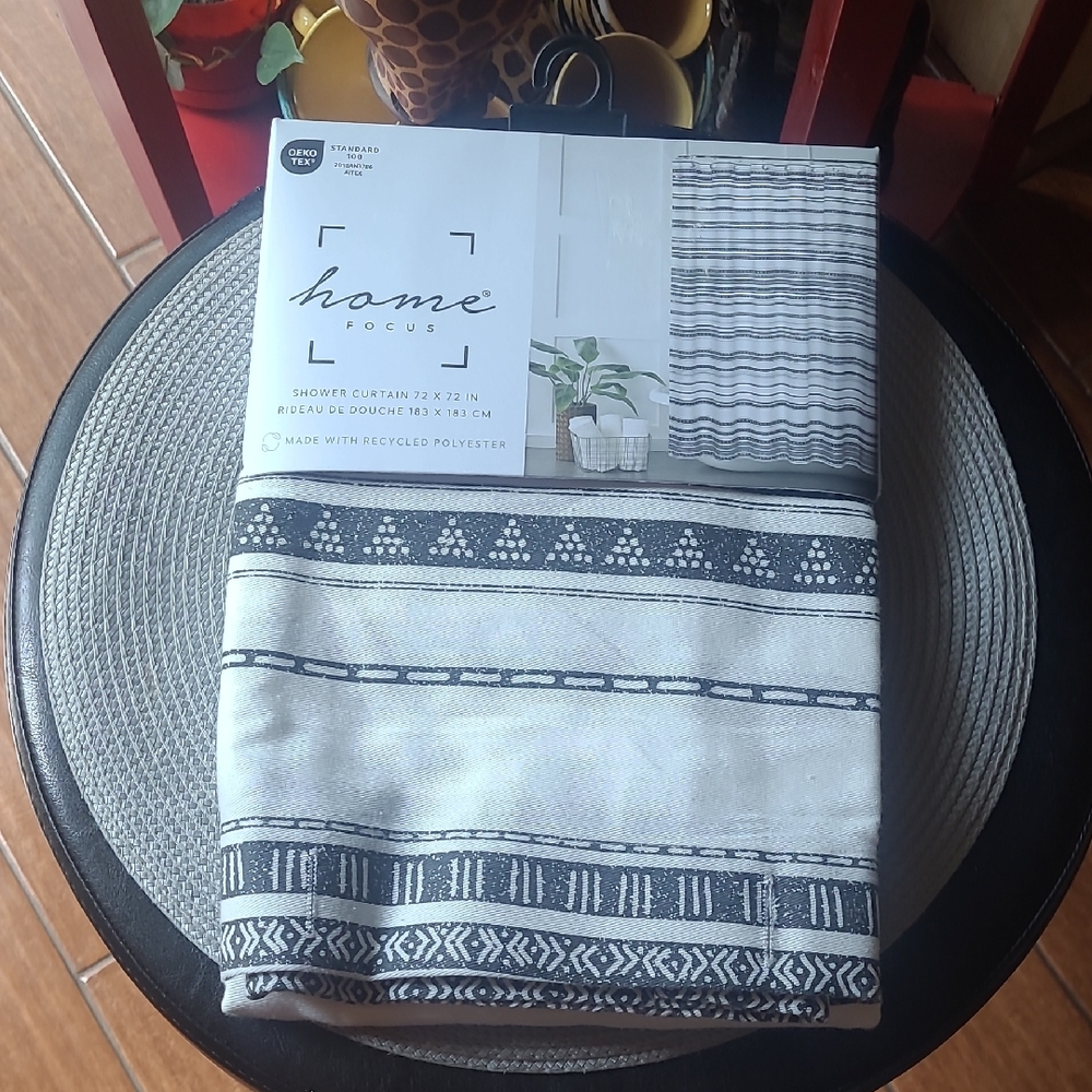 Home Focus Shower Curtain